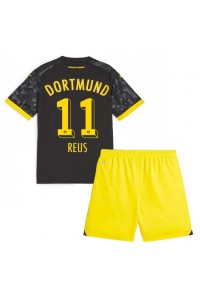 Borussia Dortmund Marco Reus #11 Babytruitje Uit tenue Kind 2023-24 Korte Mouw (+ Korte broeken)